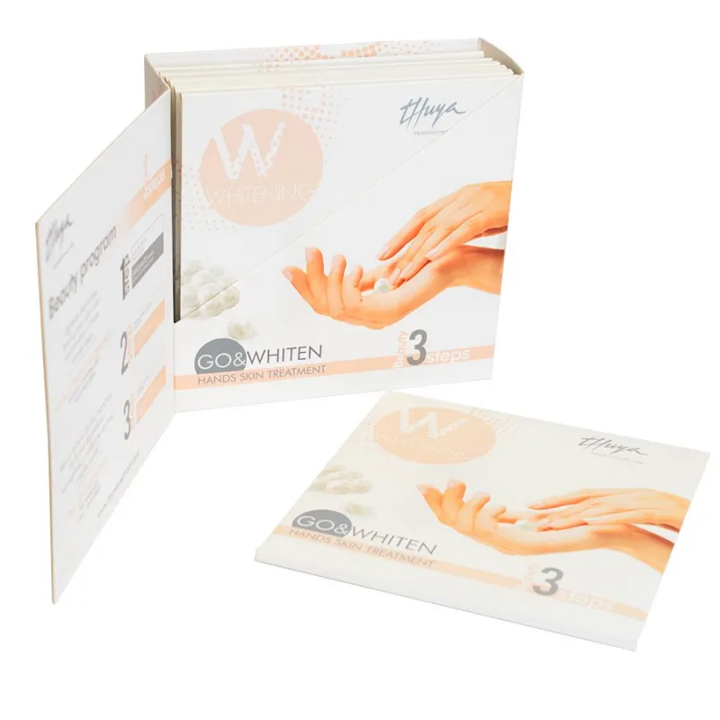 Thuya Go & Heimpflege / Aufhellendes Whiten Hand Hands 3tlg Set Treatment 10x Skin